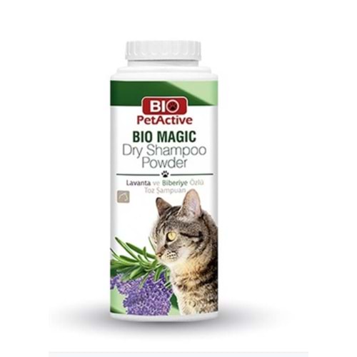Pet Active Bio Magic Biberiye Özlü Toz Kedi Şampuanı 150 Gr
