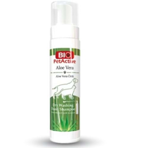 Bio Pet Active Aloe Vera Özlü Kuru Yıkama Şampuanı 200 ML