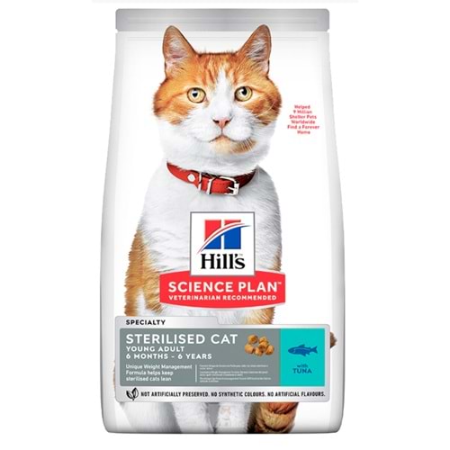Hills Adult Sterilised Tuna Balıklı Kısırlaştırılmış Kedi Maması 10 Kg