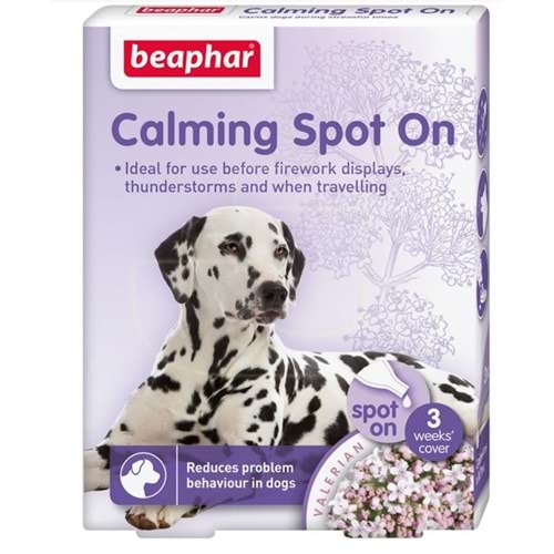 Beaphar Calming Spot On Köpek Sakinleştirici Damla 0,4 ml 3 Adet