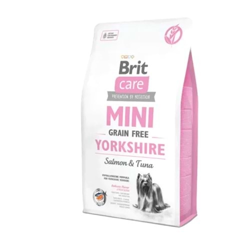Brit Care Mini Yorkshire Somonlu Tahılsız Köpek Maması 2kg