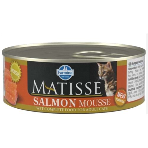 Matisse Mousse Somon Balıklı Kedi Konservesi 85 gr