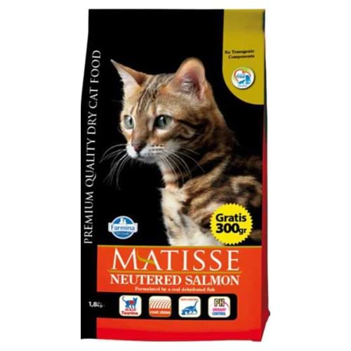 Matisse Somonlu Kısırlaştırılmış Kedi Maması 1,5kg