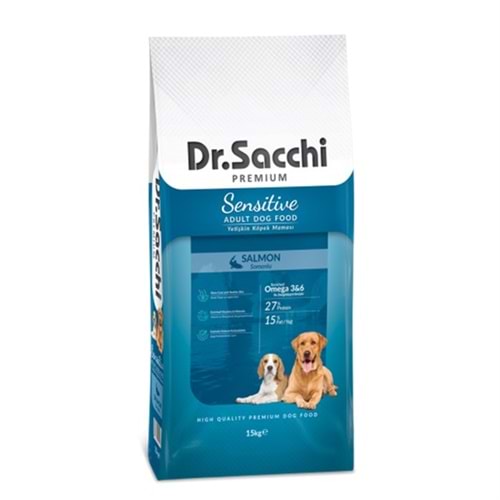 Dr.Sacchi Premium Sensitive Salmon Yetişkin Köpek Maması 15kg