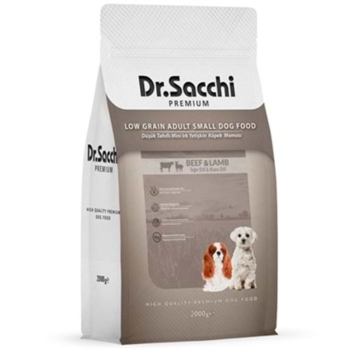Dr.Sacchi Köpek Mama Düşük Tahıllı Mini Irk 2 Kg