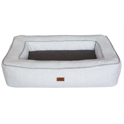 Lepus Visco Comfort Kedi Köpek Yatağı 70X100cm Light Gri (L)