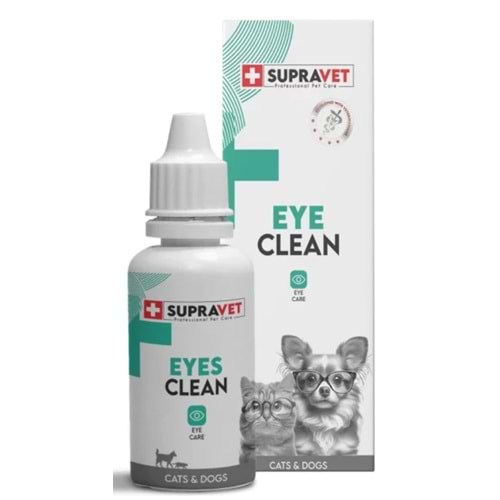 Supravet Eye Clean Kedi Köpek Göz Temizleme Solüsyonu 50 Ml