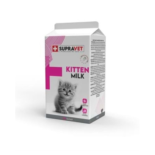 Supravet Hamile ve Yavru Kediler İçin Taurinli Kedi Süt Tozu (150 g)