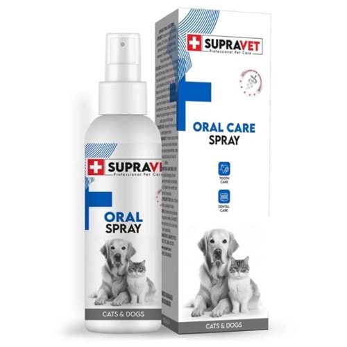 Supravet Oral Care Kedi Köpek Ağız Bakım Spreyi 100 ml