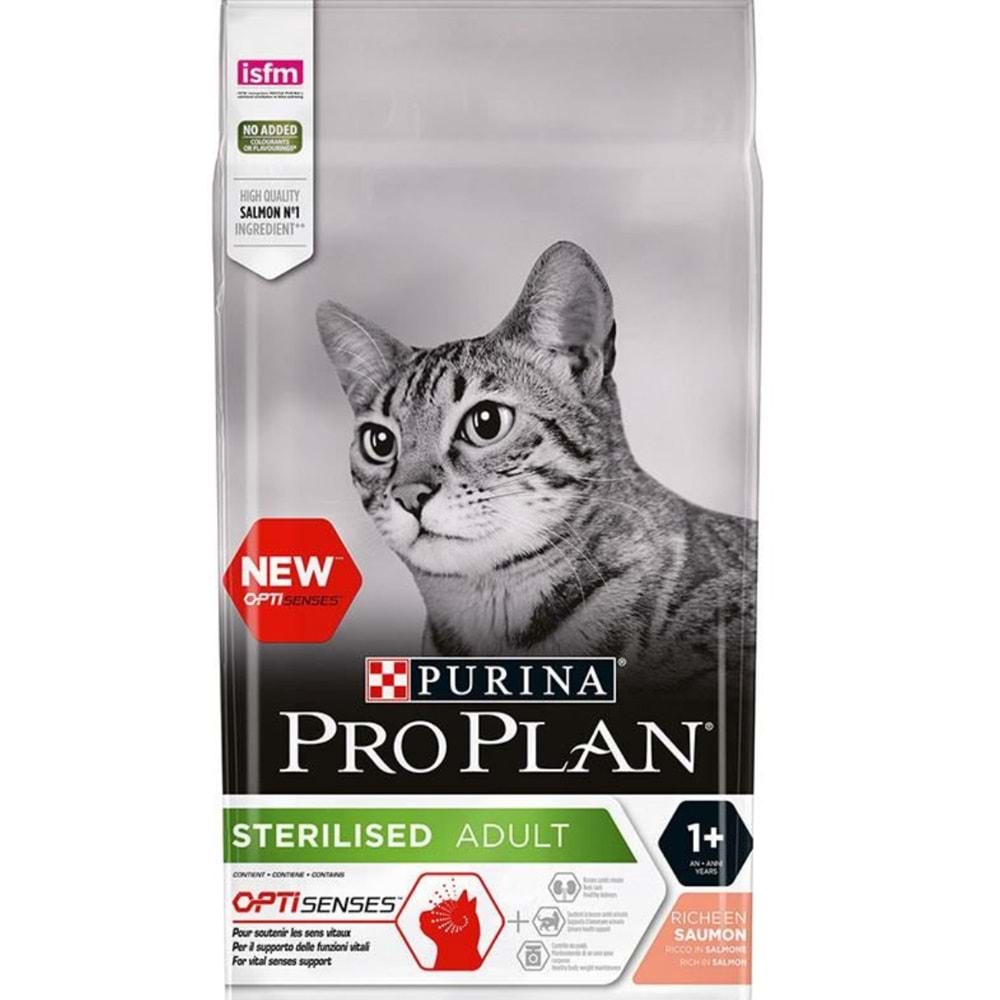 Pro Plan Kısırlaştırılmış Somonlu Kedi Maması 1,5Kg