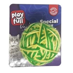 Playfull Yün Top Kedi Oyuncağı 5 Cm