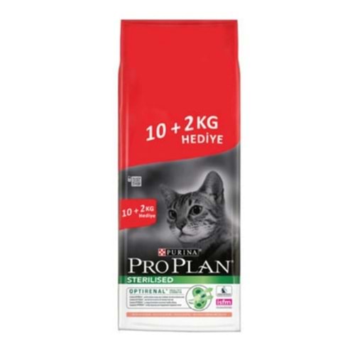 Pro Plan Sterilised Somon Ton Kısırlaştırılmış Kedi Maması 10+2 Kg