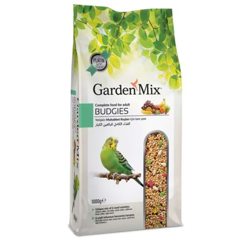Garden Mix Platin Meyveli Muhabbet Kuşu Yemi 1kg