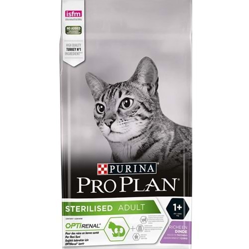 Pro Plan Adult Yetişkin Kısırlaştırılmış Hindili Kedi Maması 1,5Kg