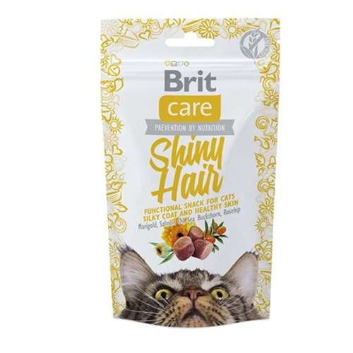 Brit Care Snack Shiny Hair Kedi Ödül Maması 50 gr