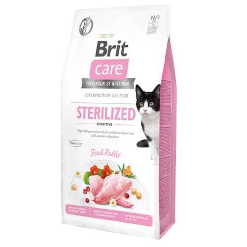 Brit Care Hypo-Allergenic Sindirim Sistemi Destekleyici Tahılsız Kısırlaştırılmış Kedi Maması 7kg